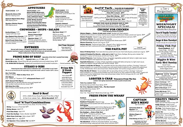 2026 Menu
